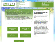 Tablet Screenshot of mondreenergy.com